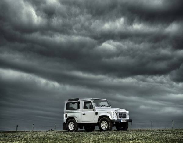 Photograph Craig Easton Land Rover Defender Iii on One Eyeland